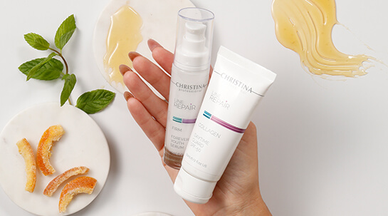 Firm Line repair, Christina termékcsalád kozmetikum, bőr feszesítés, kollagéntermelés