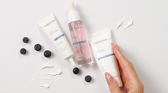 Hydra Line repair, Christina termékcsalád kozmetikum, bőrfeltöltés, hyaluronsav